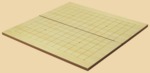 Доска для Го складная Бамбук (двухсторонняя, размер 13 на 13 и 19 на 19)